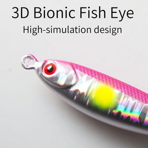Señuelo de jigging de 100g para pesca en el fondo, ideal para lubina, lances largos, uso en agua dulce - Product Image 5