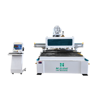Routeur CNC 3 axes 2130 pour perçage de rangées de lames de scie, broche Syntec 9KW, pompe à eau, moteur servo écologique pour découpe de portes et armoires