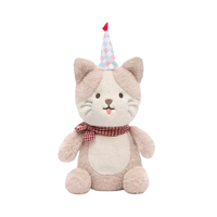 Jouet en peluche renard personnalisé avec logo OEM ODM CE, faible MOQ, choix populaire, cadeau pour nouveau-né, jouets en peluche rembourrés avec un style unique