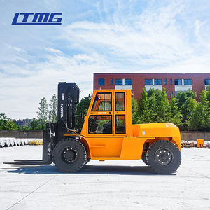 Carretilla elevadora Diesel Carretilla Elevadora <span class=keywords><strong>10ton</strong></span> 1000KG Carretilla elevadora con cabina cerrada - Product Image 3