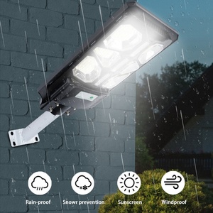 Réverbère solaire à détection de mouvement avec télécommande Réverbère solaire à led intégré tout-en-un pour jardin, patio et allées - Product Image 5