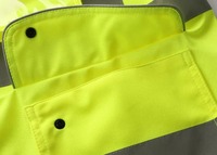 Veste de sécurité haute visibilité, multi-poches, colorée, réfléchissante, gilet de travail de sécurité, gilet réfléchissant