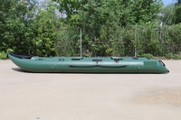 Bateau de course aquatique gonflable, bateau de sports nautiques, kayak, bateau flottant, fabriqué en PVC, certification CE