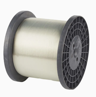 Fil monofilament en nylon PA66 100% haute ténacité, résistant aux UV, 0,08 mm, 0,10 mm, 0,12 mm, pour le tricot, les sous-vêtements, les bas