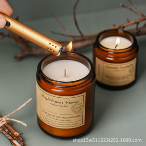 Velas Aromáticas de Cera de Soya Hechas a Mano, Cilindro de Aromaterapia, Decoración del Hogar, Regalos de Navidad y Cumpleaños - Product Image 5