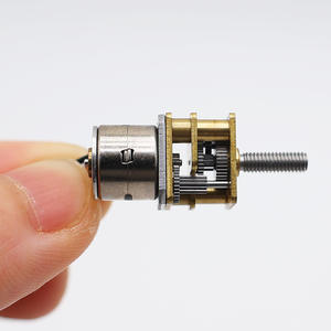 Motor paso a paso Gm12 10BY con reductor de husillo de bolas, miniatura, CC, eje de 5 mm para equipos de monitoreo de cámaras - Product Image 3