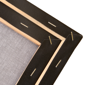 <strong>Black</strong> Stretched <strong>Canvas</strong> for Painting - Product Image 4