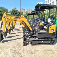 Mini-excavatrice d'occasion Sany SY16C de 1,6 tonne, moteur Yanmar, modèle SY16, avec certifications EPA et CE, en stock – Le meilleur de Chine