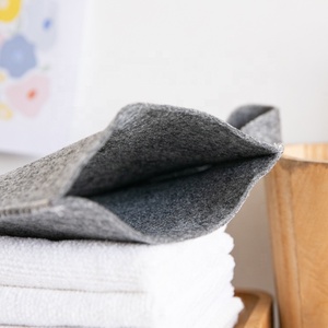 Accessoires de sauna thermique épaissi gant de laine de gommage à la main SPA gant de bain exfoliant de sauna en <span class=keywords><strong>feutre</strong></span> de laine naturelle - Product Image 4