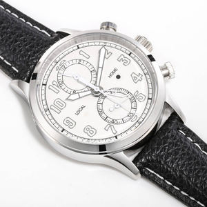 Reloj Mecánico Automático Clásico Negro y Blanco con Múltiples Esferas, Diseño de Homenaje a las Complicaciones, Ideal para Exposiciones de Arte - Product Image 3