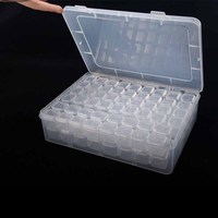Ensemble organisateur en plastique. Peut être utilisé pour l'huile de poisson, les bijoux, les engins de pêche, les vitamines, le matériel de pêche, les petits organisateurs d'engins.