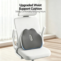 Support ergonomique en mousse à mémoire de forme épaisse, respirant, creux et profilé, en forme de U pour le cou et le coccyx, personnalisable et lavable, vente en gros