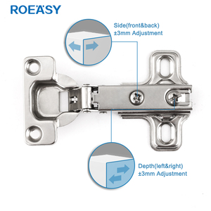 ROEASY 26mm Mini Copa Gabinete Bisagra Unidireccional Bisagra Normal Deslizante Bisagra <span class=keywords><strong>de</strong></span> muebles pequeños para gabinete <span class=keywords><strong>de</strong></span> madera - Product Image 4