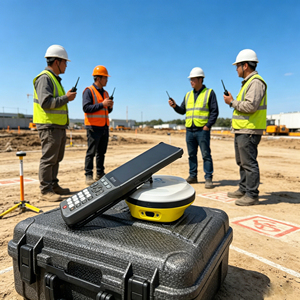โรงงานเฉียนซุนจำหน่ายโดยตรง อุปกรณ์สำรวจ QianxunV5 GNSS RTK 1520 ช่องสัญญาณ GPS พร้อมกล้องและ IMU - Product Image 1