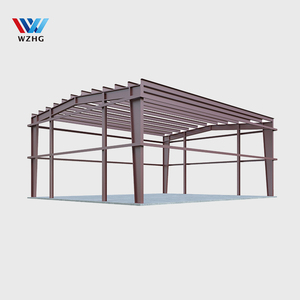 <span class=keywords><strong>Casetas</strong></span> de Jardín Prefabricadas de Metal, Impermeables, para Exteriores, Cobertizos de Almacenamiento de Acero, Estructura Metálica - Product Image 2