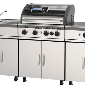 Proveedor <span class=keywords><strong>de</strong></span> China <span class=keywords><strong>de</strong></span> acero inoxidable <span class=keywords><strong>de</strong></span> bajo precio <span class=keywords><strong>de</strong></span> cocinas al aire libre barbacoa parrilla <span class=keywords><strong>de</strong></span> <span class=keywords><strong>Gas</strong></span> - Product Image 4