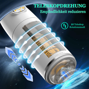 Generasi kedua kapsul ruang angkasa pria Masturbator dengan rotasi teleskopik dan kecerdasan gerak pasangan berbagi pengucapan - Product Image 5