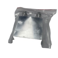 Refroidisseur d'eau en aluminium de haute qualité 40x40mm, mini bloc de refroidissement argenté 40mm, dissipateur thermique pour processeur d'ordinateur 12706 Peltier