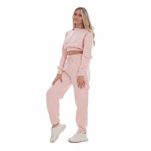 Ensemble de jogging personnalisé 2 pièces ensemble de jogging pour femmes survêtement personnalisé pour femmes vêtements survêtement personnalisé pour femmes survêtement - Product Image 1