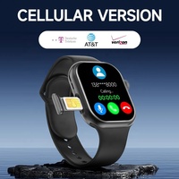 Reloj Inteligente S10 con Pantalla AMOLED: Compatible con Tarjetas SIM y Descargas de Google, Funciona en Europa, Asia y África, Monitor de Frecuencia Cardíaca
