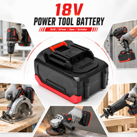 Batterie lithium-ion 18V 5.0Ah de remplacement pour perceuse sans fil Malita 18V BL1820 BL1830 BL1840 BL1850B BL1860B