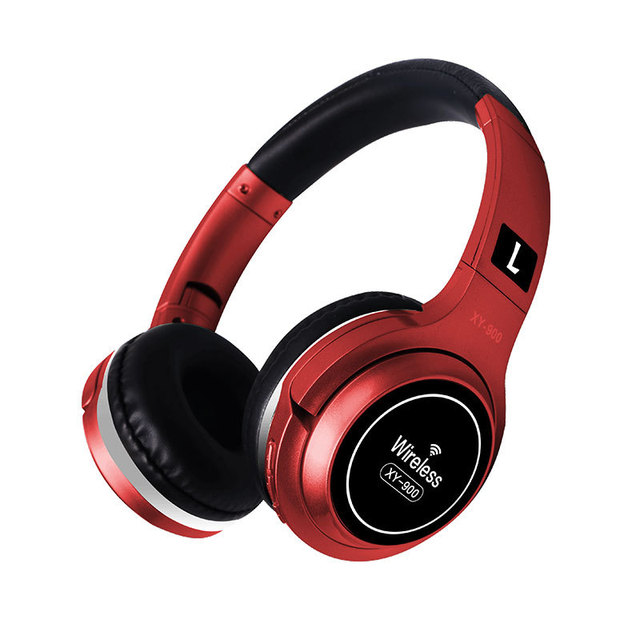 Factory Wholesale XY-900 Colorful Light Version Head-Mounted for 5.0 TF/FM Foldable Telescopic Wireless ANC Headphones