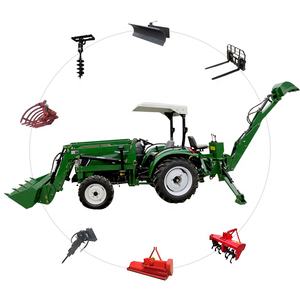 Mini <span class=keywords><strong>tractor</strong></span> diésel 4X4 de alta calidad con cargador y retroexcavadora a la venta - Product Image 5