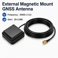 Antenne GPS GNSS externe double bande L1 L5 29dBi active, étanche IP67, connecteur SMA, antenne de navigation pour dispositif télématique