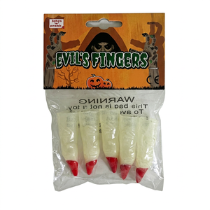 Evil Fingers, Plastic Horror Props with Glow-in-the-Dark Function, Halloween Costume Accessories, Prank Joke <b>Toys</b>, <b>Classic</b> Style - Product Image 1