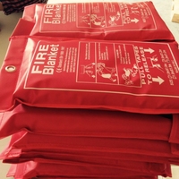 Couverture anti-feu en fibre de verre ignifuge de type nouveau, sur mesure, pour pompiers