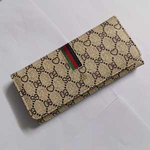 Portefeuille long en cuir PU pour homme, pochette décontractée à fermeture éclair pour homme et femme, vente en gros, offre spéciale - Product Image 4