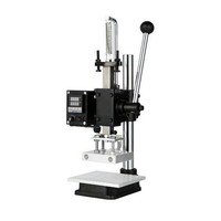 Machine de marquage à chaud semi-automatique électrique pour le cuir, pour l'impression de dates d'expiration, neuve