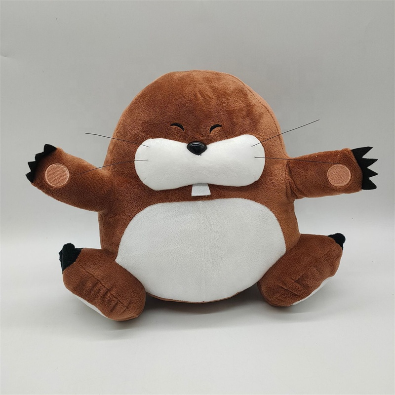 DL133 Monty Mole Plush Doll - Eco-Friendly Stuffed Animal