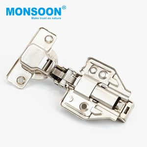 Charnières de meuble de cuisine 35 mm à clipser, à fermeture amortie, hydrauliques, en acier inoxydable, 3D - Product Image 4