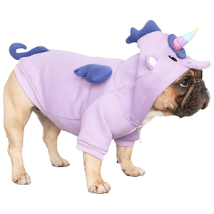 Licorne chauve-souris petit diable chien Halloween Costumes mignon drôle sweats à capuche pour <span class=keywords><strong>bouledogue</strong></span> français et autres petits animaux <span class=keywords><strong>de</strong></span> compagnie - Product Image 1