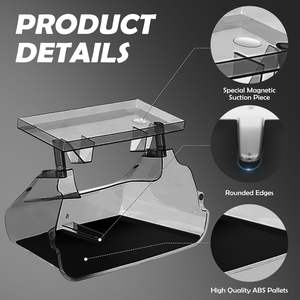 Accesorios organizadores para <span class=keywords><strong>salpicadero</strong></span>, almacenamiento magnético detrás de la pantalla debajo de la pantalla para el modelo Y Model 3 2024 a 2021 Highland - Product Image 6