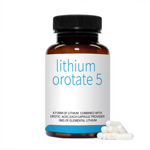 OEM Venta Caliente Etiqueta Privada Orotato de Litio 60 Cápsulas 5mg de Litio Elemental por Porción para la Salud Cerebral - Product Image 3