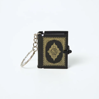 Llavero con Mini Corán Musulmán Vintage, Adorno Colgante de Papel, Regalo Islámico Personalizado para Hombres y Mujeres Musulmanes