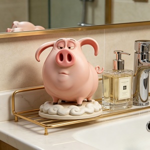 Figura Decorativa Moderna Personalizable BZY para el Hogar, Linda Figura de Resina de Cerdito Volador para la Habitación de <span class=keywords><strong>los</strong></span> Niños - Product Image 5