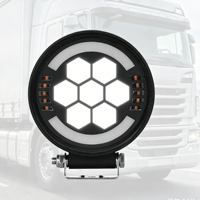Nouvelle lampe de travail LED multifonctionnelle, lumière d'avertissement ambre, feu de position, lampe latérale, ECE R65 R10 R148 CE UKCA ROHS SAE J595
