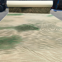 Hôtel de luxe 5 étoiles tapis mur à mur moderne coupe et boucle pile lavable pour salon Las Vegas Casino revêtement de sol cinémas