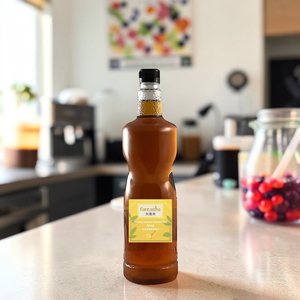 น้ำเชื่อมชาไข่มุกไต้หวัน รสชาเขียวผสมน้ำผึ้งและมะนาว สำหรับชานมไข่มุก ได้รับการรับรองฮาลาล ผลิตในไต้หวัน ใช้งานง่าย - Product Image 1