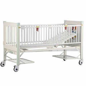 سرير أطفال طبي يدوي بثلاثة محاور للمستشفيات بتصميم كرتوني وبأسعار جيدة - Product Image 1