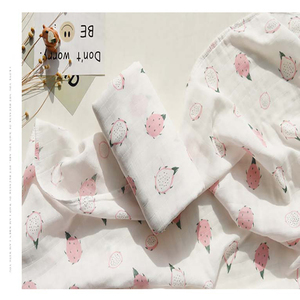 <span class=keywords><strong>Amazon</strong></span> New Design Custom Print 100% Cotton Blanket Baby Muslin Swaddle Mantas - Product Image 4