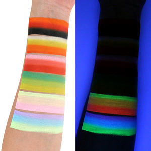 Kit profesional de paleta de pintura facial de 12 colores Niños populares con purpurina Arco Iris a base de agua UV Split Cakes Body Art - Product Image 3