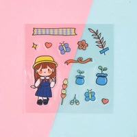 Pegatinas de Dibujos Animados con Diseño Personalizado, Pegatinas Troqueladas de PVC, Pegatinas con Logotipo Bonito, Pegatinas Termoadhesivas, Pegatinas para Cuadernos