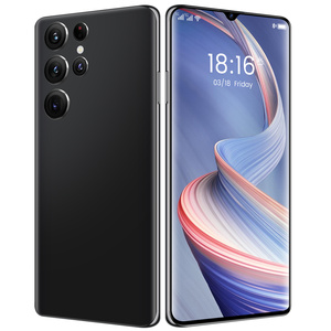 Nuevo Smartphone <span class=keywords><strong>S22</strong></span> Ultra 5G de 6.7 Pulgadas, Regalo: Tarjeta de Memoria, Batería de 6800 mAh, Pantalla Completa, Teléfono Móvil Android de 16 GB + 512 GB - Product Image 1