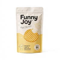 Sacs Doypack à Fermeture Ziplock Personnalisés avec Logo Imprimé par Gravure, Qualité Alimentaire, Prix Usine, pour Emballage de Chips et de Sucre