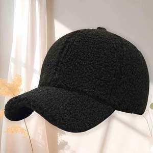 Wholesale Letter Embroidery Lamb Wool Baseball <b>Caps</b> Warm <b>Winter</b> Fleece Hip-Hop <b>Cap</b> <b>for</b> <b>Men</b> Women Outdoor Travel - Product Image 4