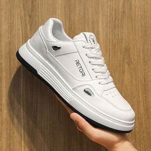 Sneakers basses à semelle épaisse de créateur, respirantes, chaussures de loisirs pour hommes, chaussures de skate - Product Image 5